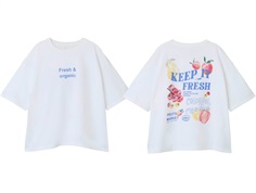 Name It t-shirt white with fresh print  